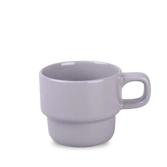 Kubek Astrid 230ml szary/szary (M545)