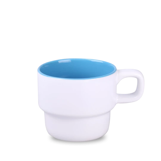 Kubek Astrid Duo 230ml biały/biały (M546)