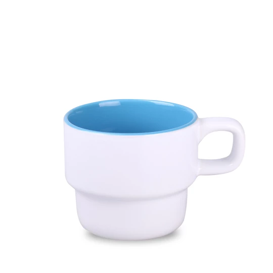 Kubek Astrid Duo 230ml biały/biały (M546)