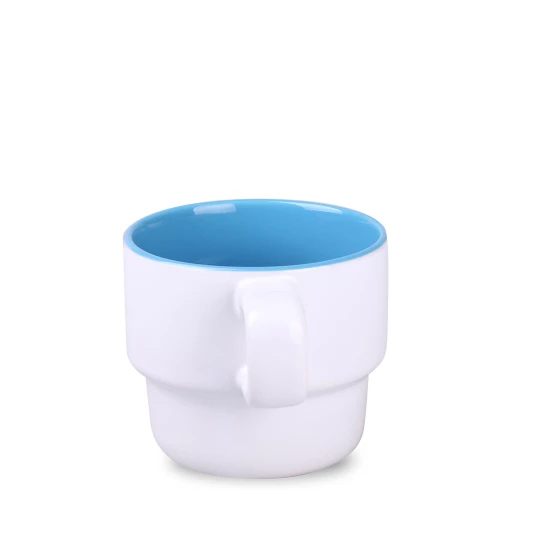 Kubek Astrid Duo 230ml biały/biały (M546)