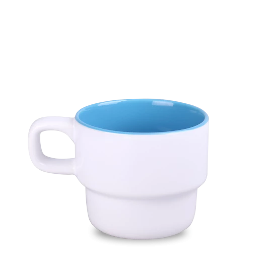 Kubek Astrid Duo 230ml biały/biały (M546)