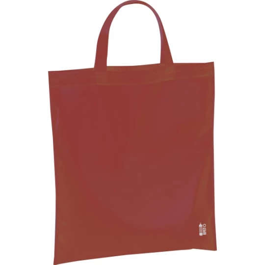 Torba non-woven z krótkimi uszami 80g/m2 - bordowy - (GM-64804-02)