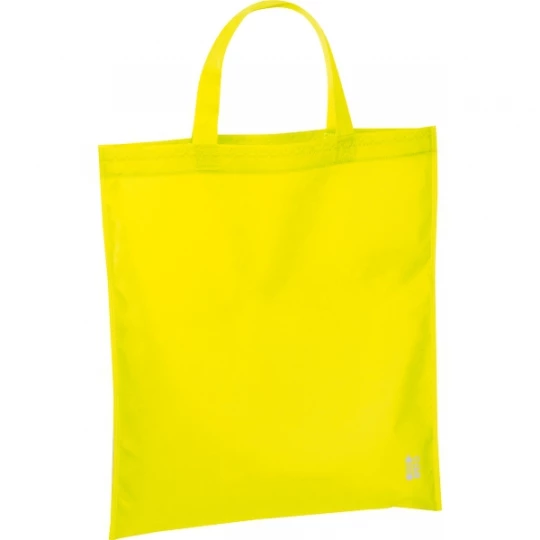Torba non-woven z krótkimi uszami 80g/m2 - żółty - (GM-64804-08)
