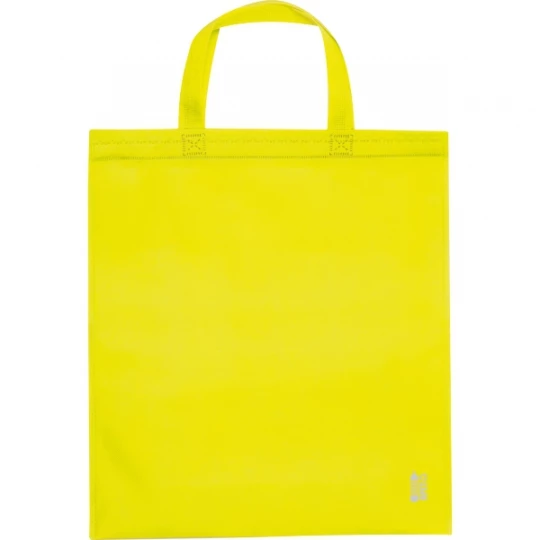 Torba non-woven z krótkimi uszami 80g/m2 - żółty - (GM-64804-08)
