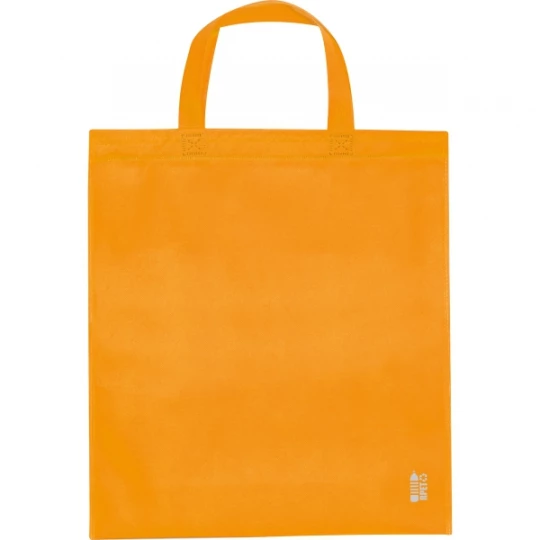 Torba non-woven z krótkimi uszami 80g/m2 - pomarańczowy - (GM-64804-10)