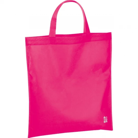 Torba non-woven z krótkimi uszami 80g/m2 - różowy - (GM-64804-11)