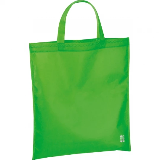 Torba non-woven z krótkimi uszami 80g/m2 - jasnozielony - (GM-64804-29)