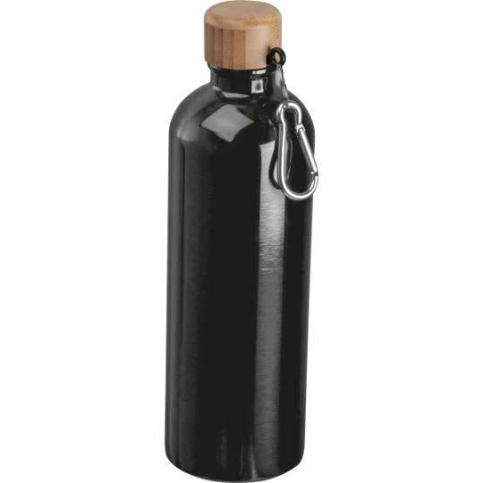 Butelka metalowa 750 ml - czarny - (GM-84971-03)