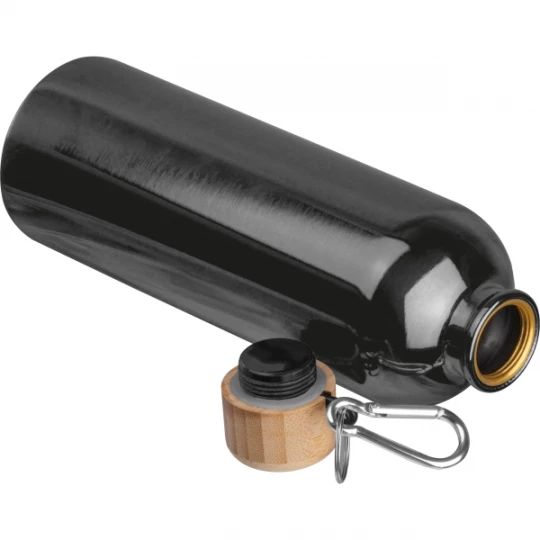 Butelka metalowa 750 ml - czarny - (GM-84971-03)