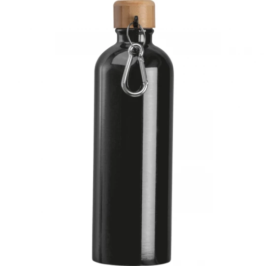 Butelka metalowa 750 ml - czarny - (GM-84971-03)