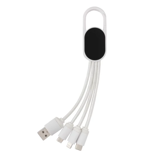 Kabel do ładowania 4 w 1 z karabińczykiem (P302.073)