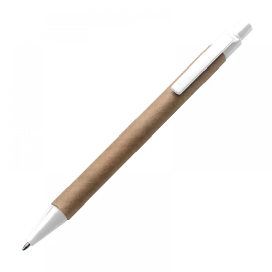 Długopis tekturowy - biały - (GM-10397-06)