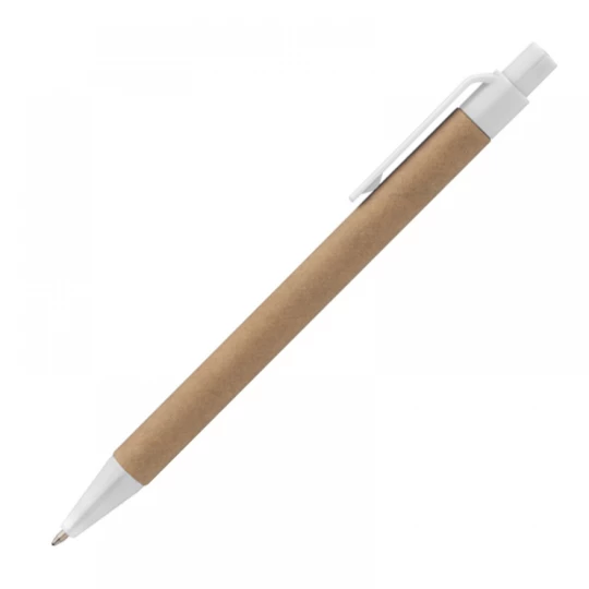 Długopis tekturowy - biały - (GM-10397-06)