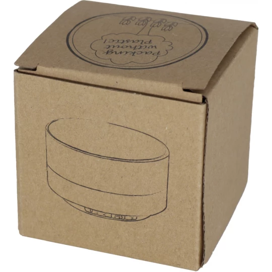 Aluminiowy głośnik Bluetooth - czarny - (GM-30899-03)