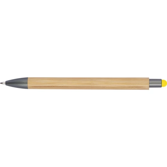 Długopis drewniany - żółty - (GM-12194-08)