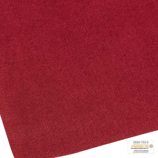 Torba bawełniana, długie uchwyty - bordowy - (GM-60880-02)