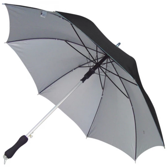 Parasol automatyczny z filtrem UV 100 cm - czarny - (GM-45202-03)