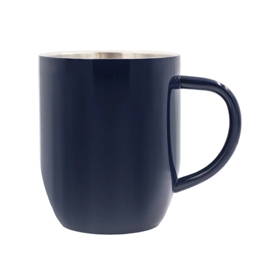 Kubek stalowy Day 350 ml, granatowy (R08343.42)