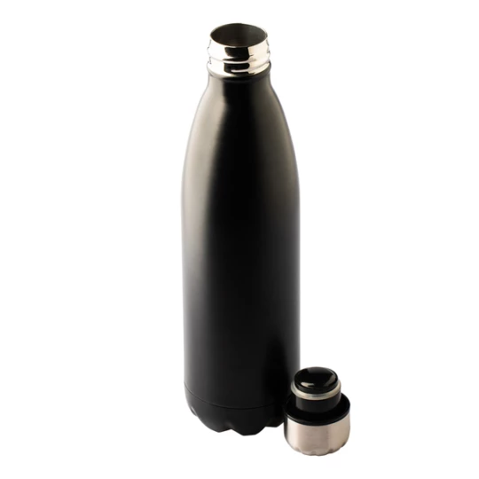 Butelka próżniowa Inuvik 700 ml, czarny (R08433.02.O)