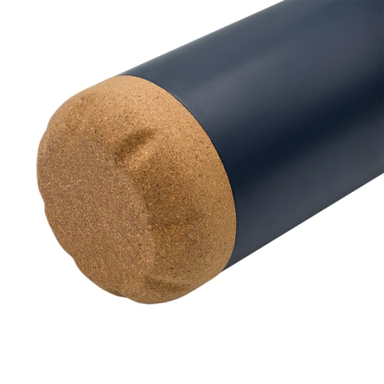 Butelka próżniowa z korkowym spodem Jowi 500 ml, granatowy (R08445.42)
