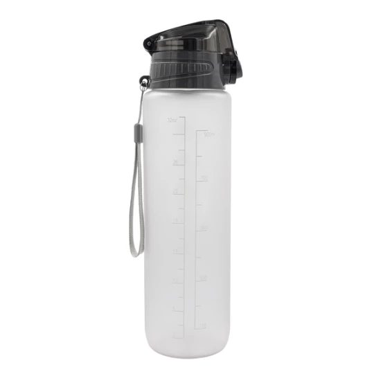 Bidon motywacyjny z tritanu Keepgoing 1000 ml, transparentny (R08185.00)