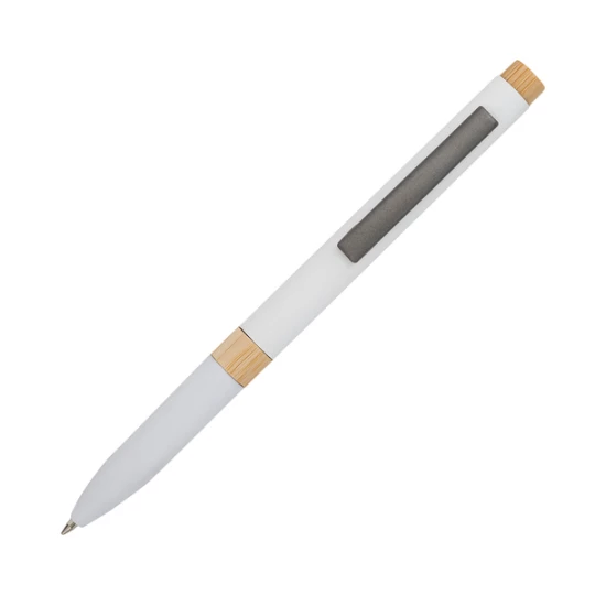 Długopis aluminiowy Khosa, biały (R73448.06)