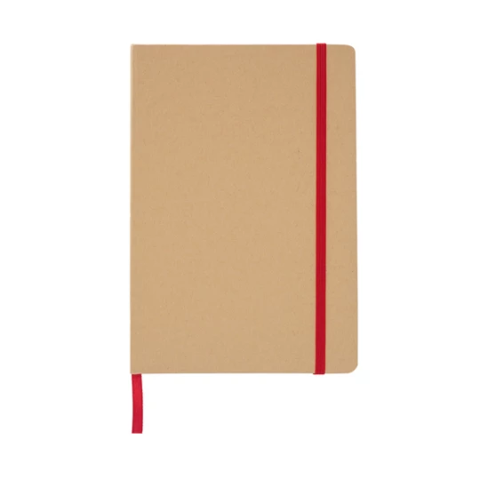 Notatnik 145x210/80k kratka Simply, czerwony (R73635.08)