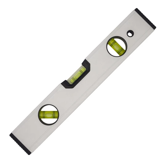 Aluminiowa poziomica Beno, srebrny (R17611.01)