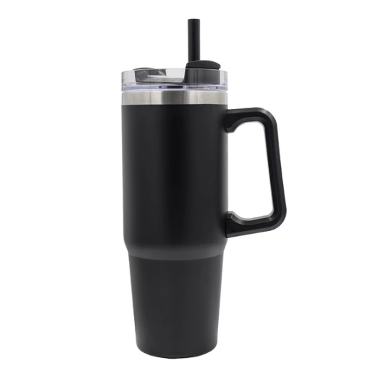 Kubek termiczny 900 ml Memphis, czarny (R08177.02)