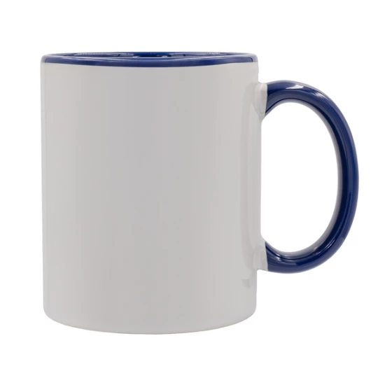 Kubek z z powłoką sublimacyjną Gaeta 330 ml, granatowy (R85319.42)
