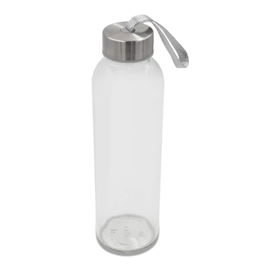 Butelka szklana Aqua Flow 500 ml, transparentny (R08189.00)