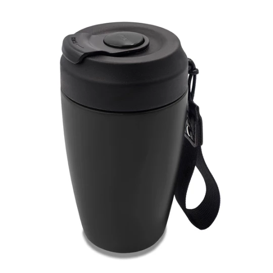 Kubek próżniowy Viko 380 ml, czarny (R08173.02)