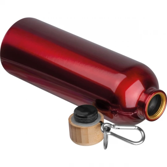 Butelka metalowa 750 ml - czerwony - (GM-84971-05)
