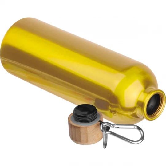 Butelka metalowa 750 ml - żółty - (GM-84971-08)