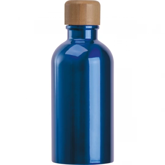 Butelka metalowa 400 ml - niebieski - (GM-84972-04)