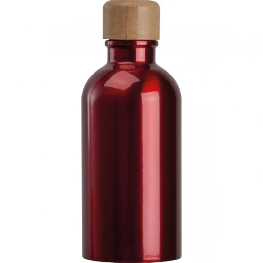 Butelka metalowa 400 ml - czerwony - (GM-84972-05)