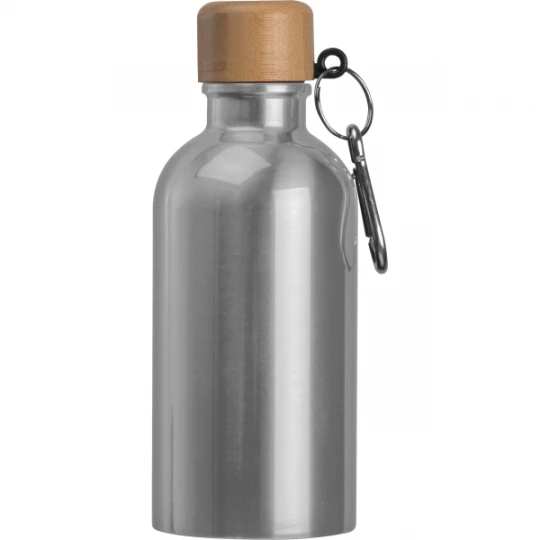 Butelka metalowa 400 ml - szary - (GM-84972-07)