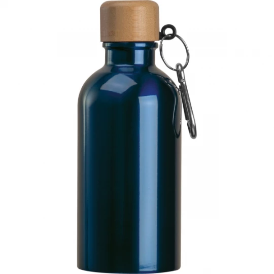 Butelka metalowa 400 ml - granatowy - (GM-84972-44)
