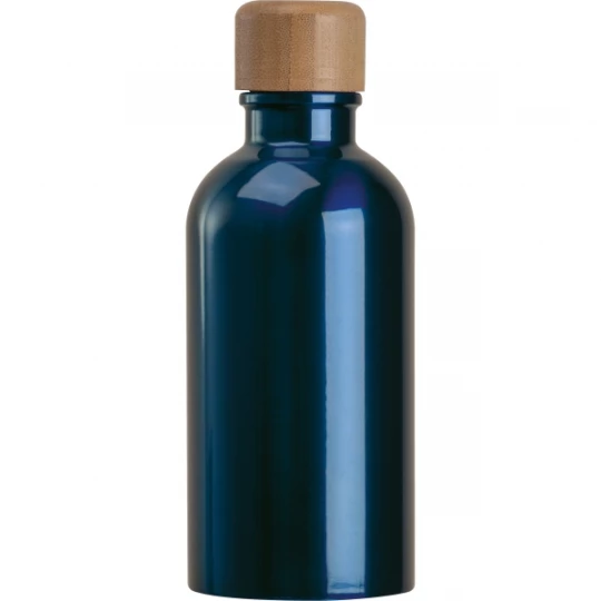 Butelka metalowa 400 ml - granatowy - (GM-84972-44)