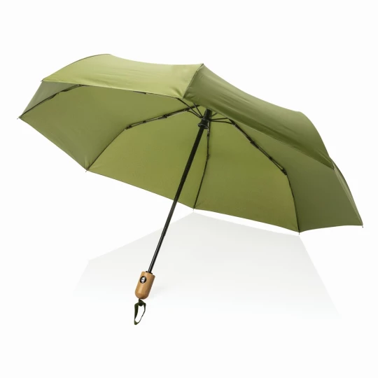Bambusowy parasol automatyczny 21