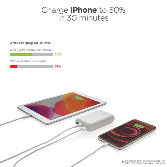 Szybki power bank 10000 mAh Urban Vitamin (P322.703)