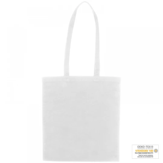 Torba bawełniana, długie uchwyty - biały - (GM-60880-06)