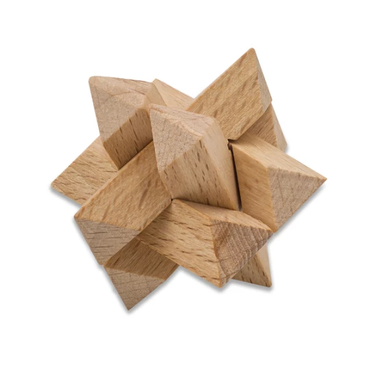 Mini układanka logiczna Brainy, beżowy (R08866.13)