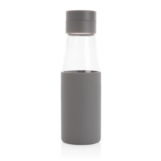 Szklana butelka 650 ml Ukiyo, monitorująca ilość wypitej wody (P436.722)