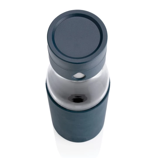 Szklana butelka 650 ml Ukiyo, monitorująca ilość wypitej wody (P436.725)