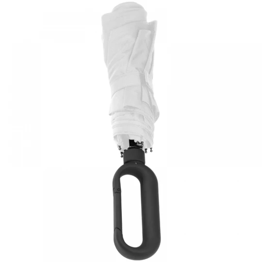 Parasol manualny z uchwytem zatrzaskowym - biały - (GM-40885-06)