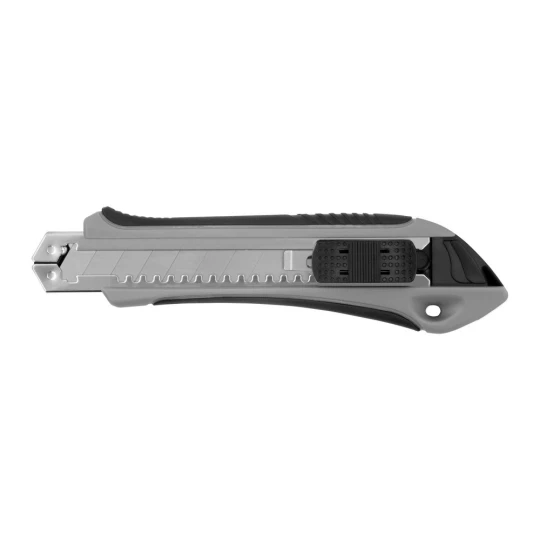 Nóż do tapet z mechanizmem zabezpieczającym, zapasowe ostrza w komplecie | Sutton (V7237-19)
