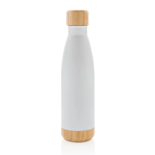 Butelka termiczna 700 ml, bambusowy element (P436.793)