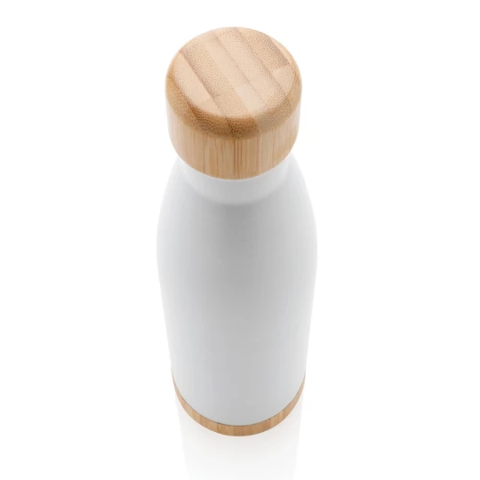 Butelka termiczna 700 ml, bambusowy element (P436.793)