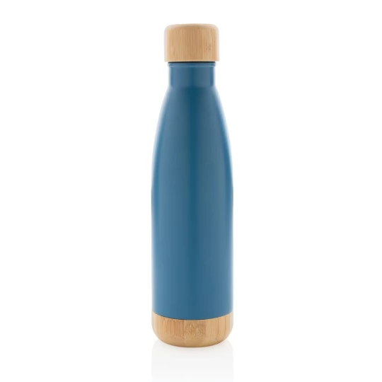 Butelka termiczna 700 ml, bambusowy element (P436.795)